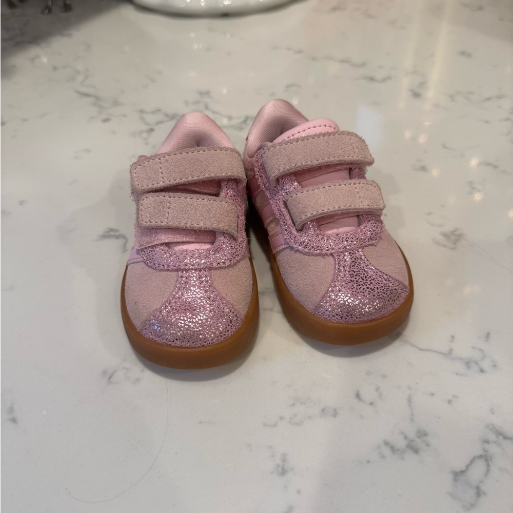 adidas Pink Sparkle toddler Sneakers